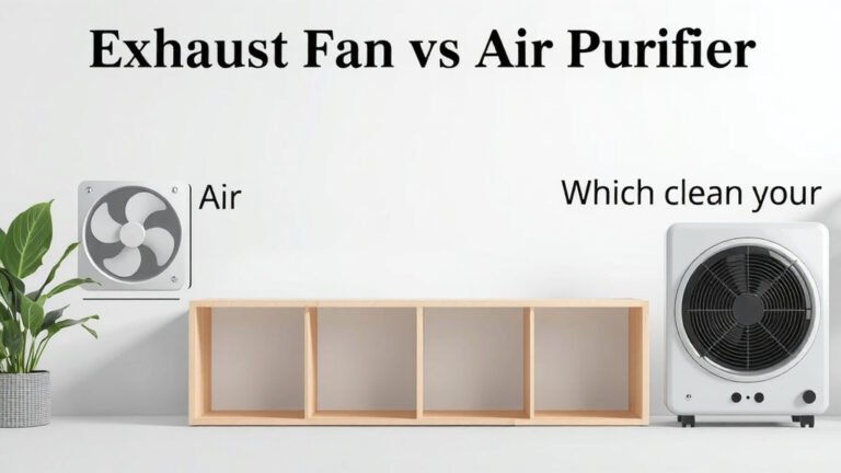 Exhaust Fan vs Air Purifier: Which Cleans Your Air Better