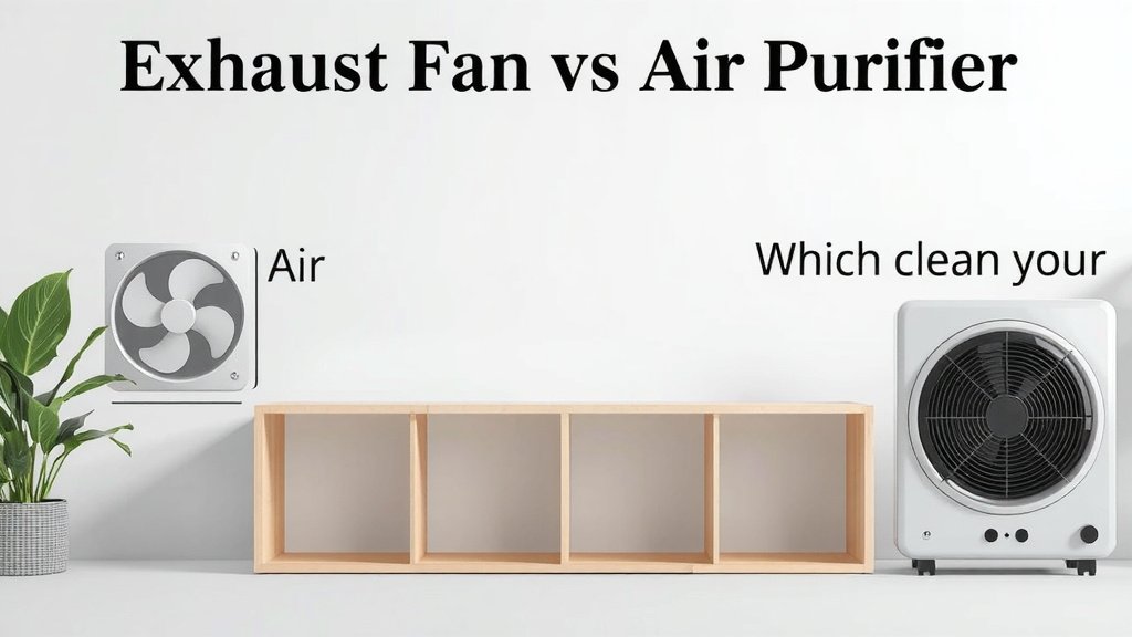 Exhaust Fan vs Air Purifier: Which Cleans Your Air Better