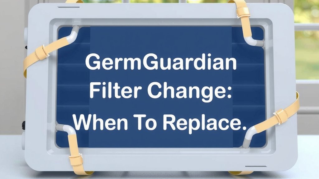 GermGuardian Air Purifier Filter Change: When To Replace