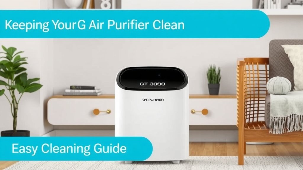 Keeping Your GT 3000 Air Purifier Clean