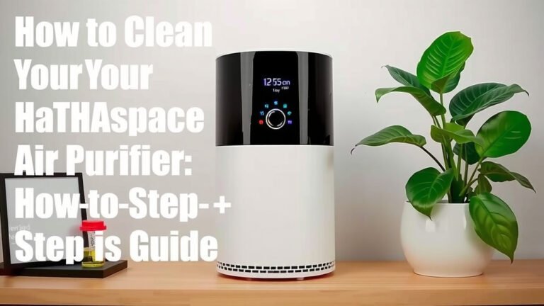 How to Clean Your HATHAspace Air Purifier: A Step-by-Step Guide