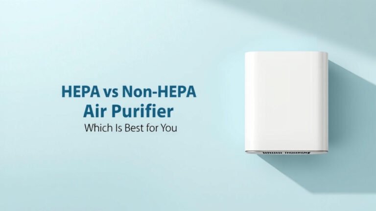 HEPA vs Non-HEPA Air Purifier: Which Is Best for You