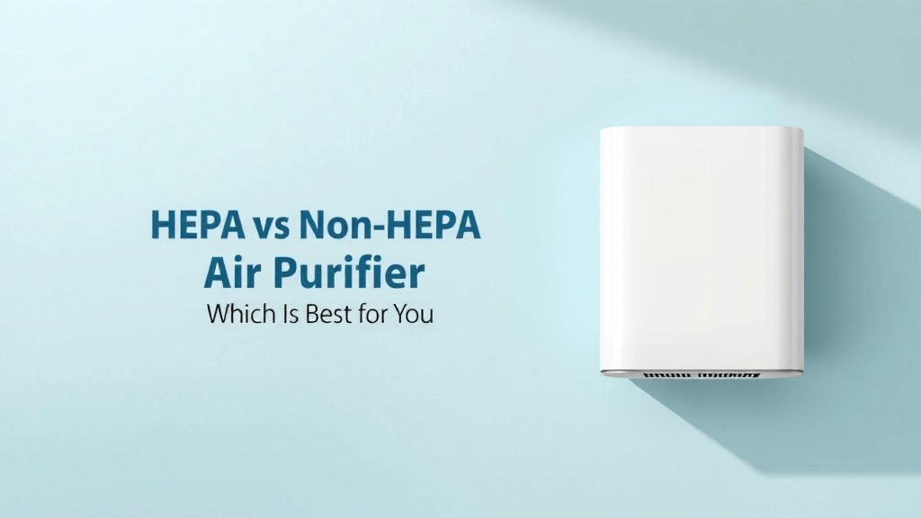 HEPA vs Non-HEPA Air Purifier: Which Is Best for You