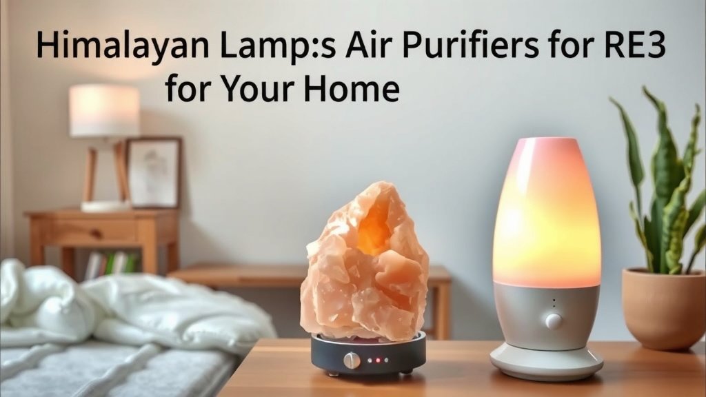 Comparing Salt Lamps and Air Purifiers for Your Home