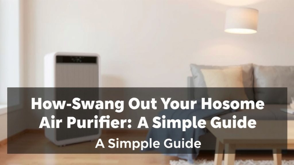 Swapping Out Your Hosome Air Purifier Filter: A Simple Guide
