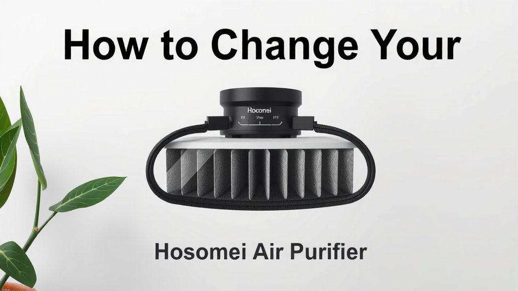 How to Change Your Hosomei Air Purifier Filter