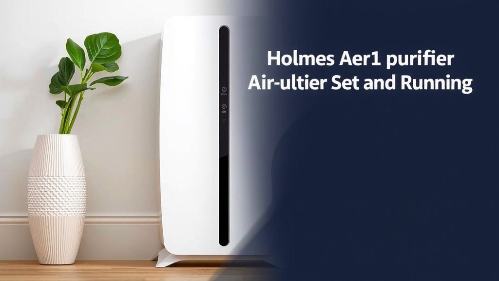 Getting Your Holmes aer1 Air Purifier Set Up and Running