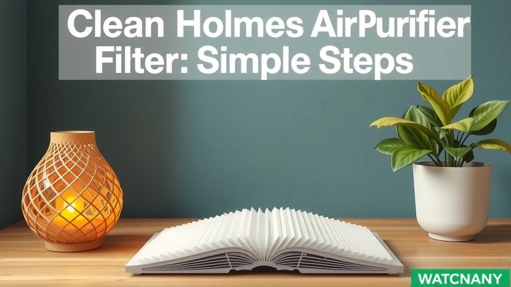 Clean Holmes Air Purifier Filter: Simple Steps