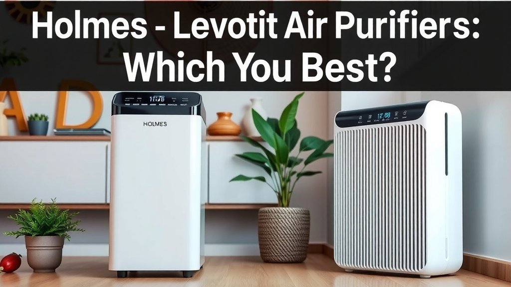 Comparing Holmes and Levoit Air Purifiers for Your Home