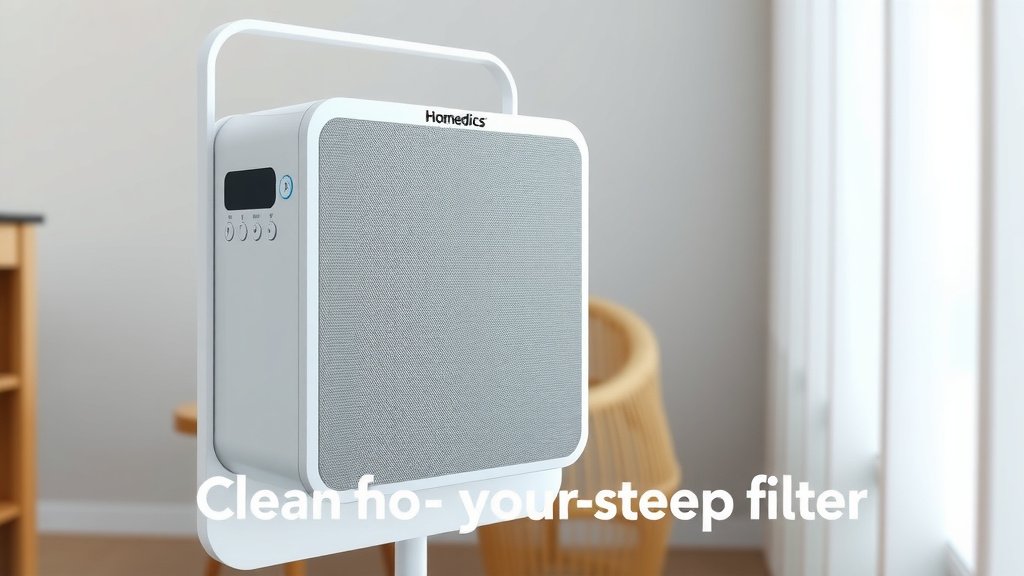Clean HoMedics Air Purifier Filter: Easy Step-by-Step Guide