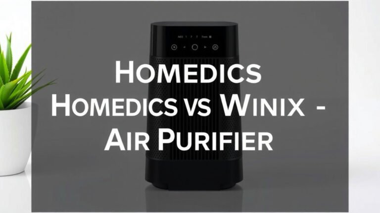Homedics vs Winix Air Purifier Comparison