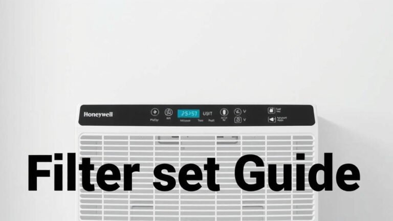 Honeywell Air Purifier Filter Reset Guide