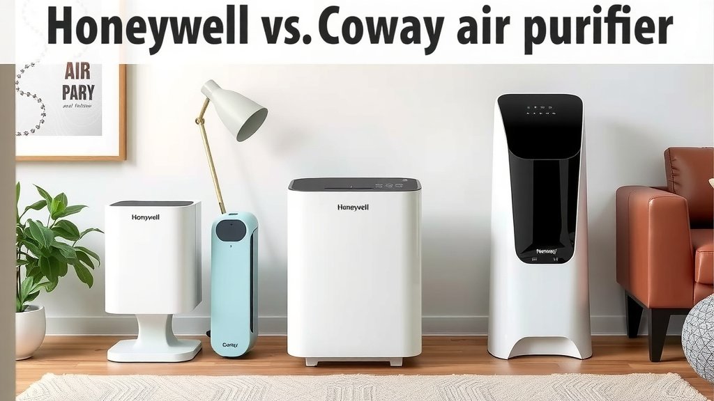 Comparing Honeywell and Coway Air Purifiers for Your Home