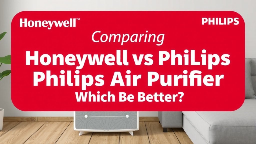 Comparing Honeywell and Philips Air Purifiers