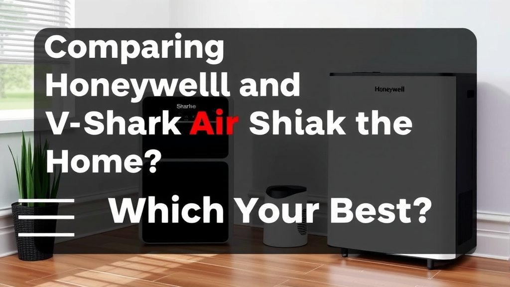 Comparing Honeywell and Shark Air Purifiers for Your Home