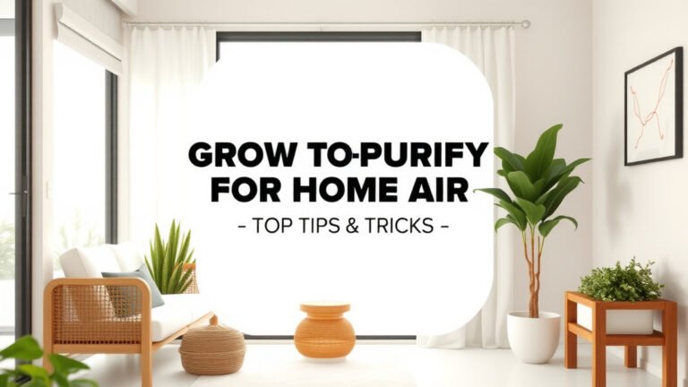 Purify Your Home Air: Top Tips & Tricks