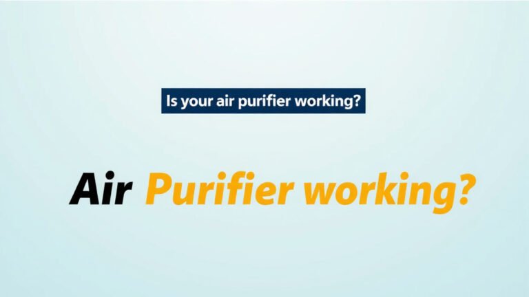 Is Your Air Purifier Working? How to Tell