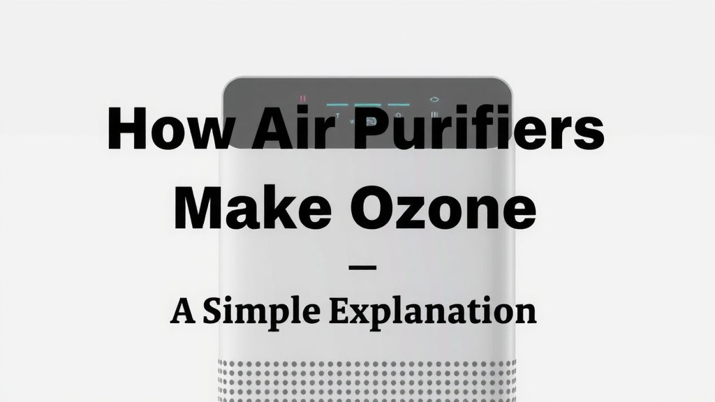 How Air Purifiers Make Ozone: A Simple Explanation