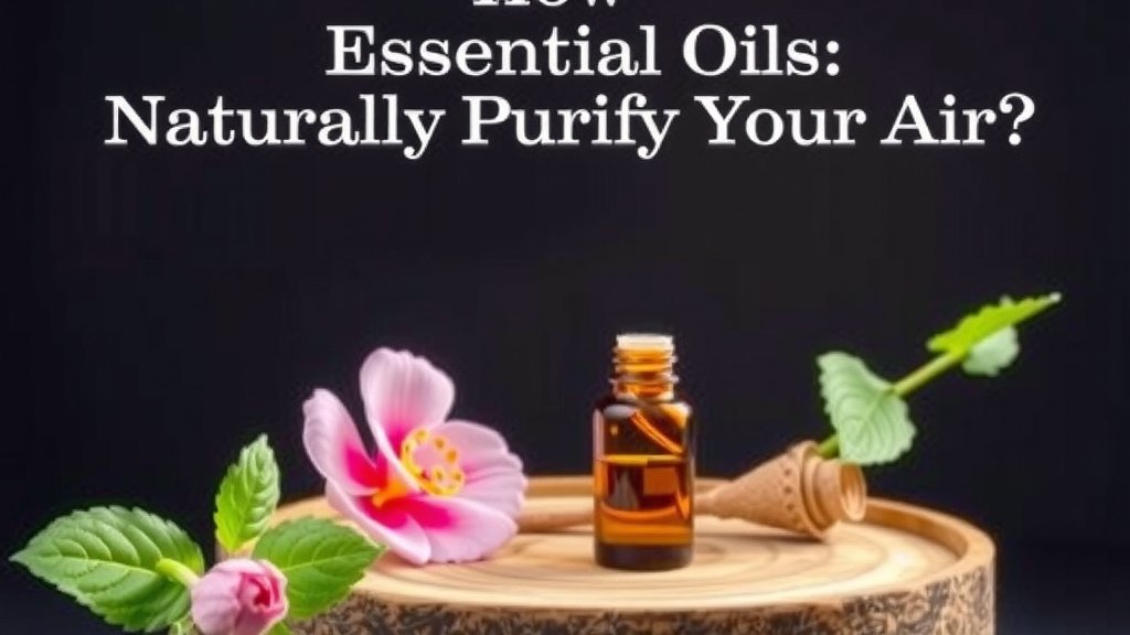 How Essential Oils Help Clean the Air