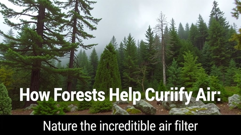 How Forests Help Clean Up Our Air