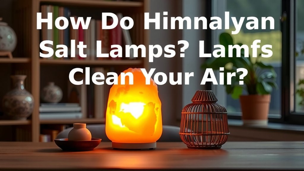 How Do Himalayan Salt Lamps Clean Your Air?