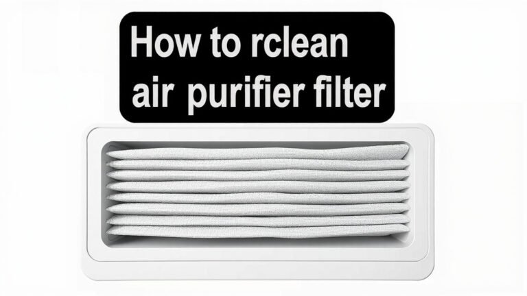 How to Clean Your Air Purifier Filter: A Step-by-Step Guide