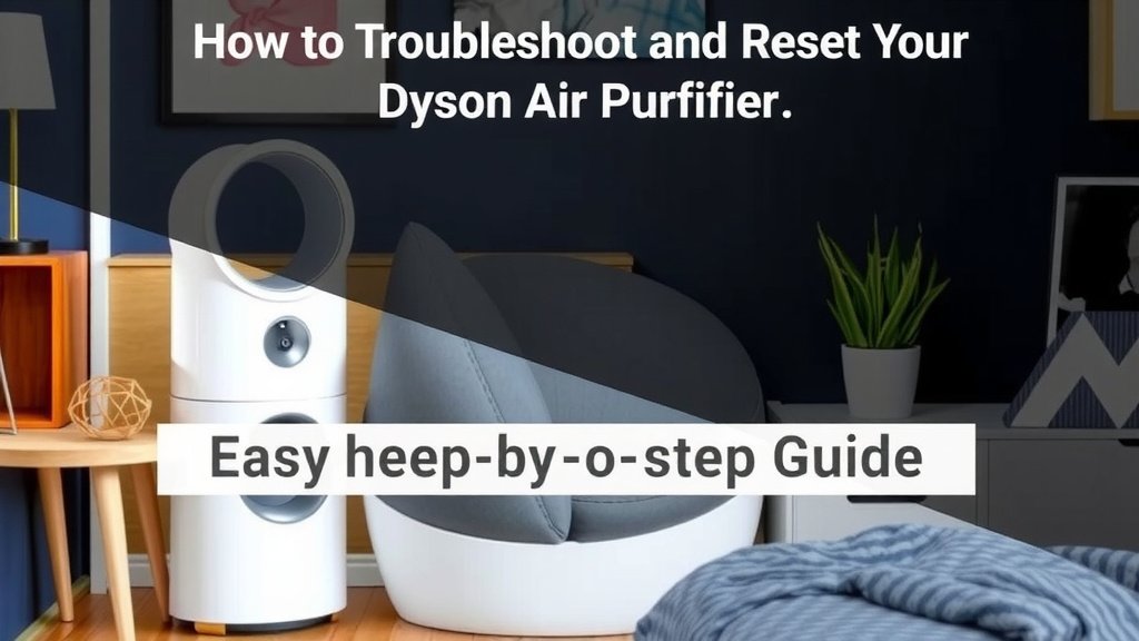 How to Troubleshoot and Reset Your Dyson Air Purifier