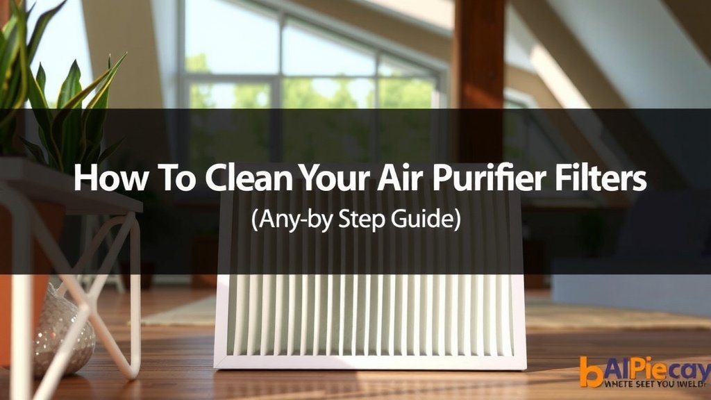 Caring for Your Air Purifier Filters: A Step-by-Step Guide