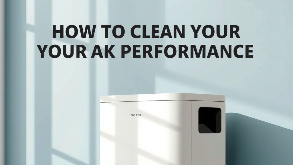 How to Clean Your Air Purifier for Peak Performance