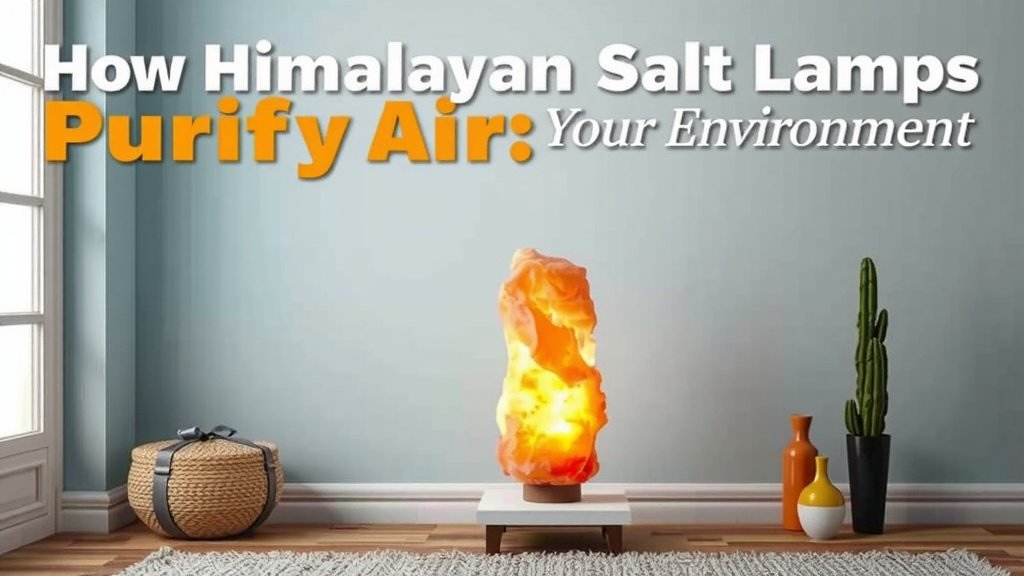 Understanding How Salt Lamps Cleanse Your Environment