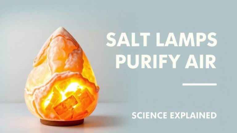 How Salt Lamps Purify Air: The Science Explained
