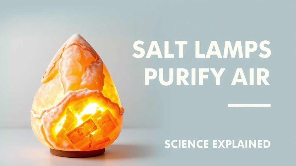 How Salt Lamps Purify Air: The Science Explained