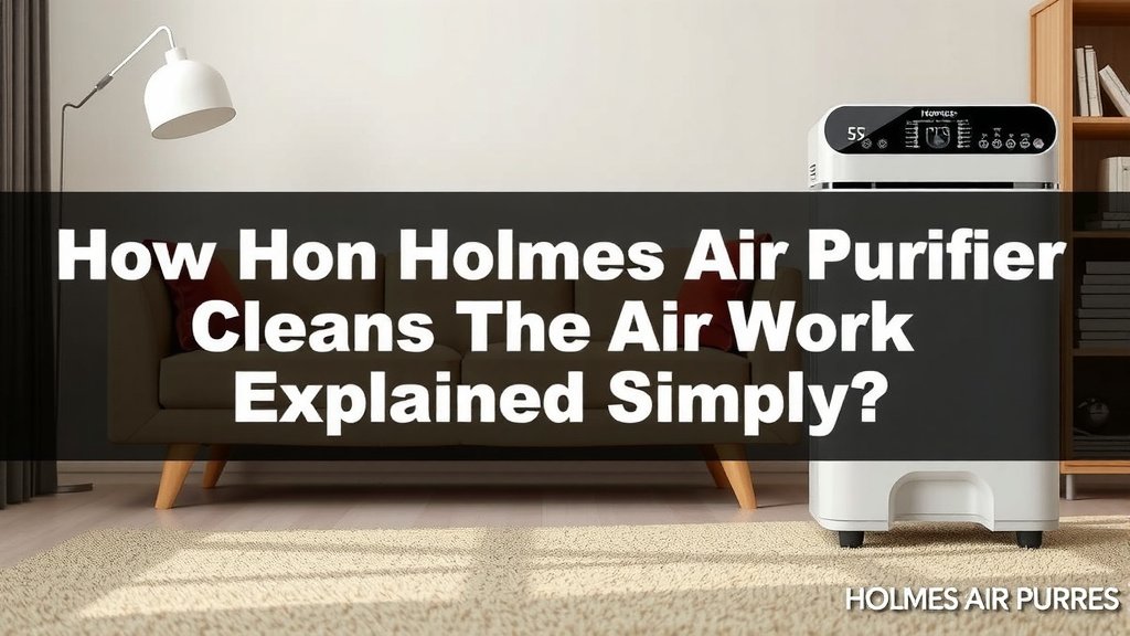 How Your Holmes Air Purifier Cleans Your Air
