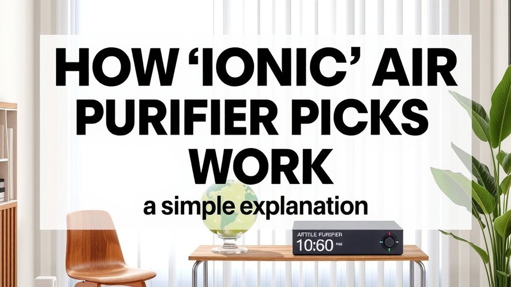 Understanding How Ionic Air Purifiers Work
