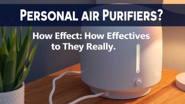 Personal Air Purifiers: How Effective Are They Really
