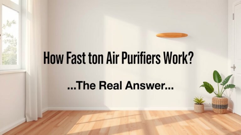 How Fast Do Air Purifiers Work? The Real Answer