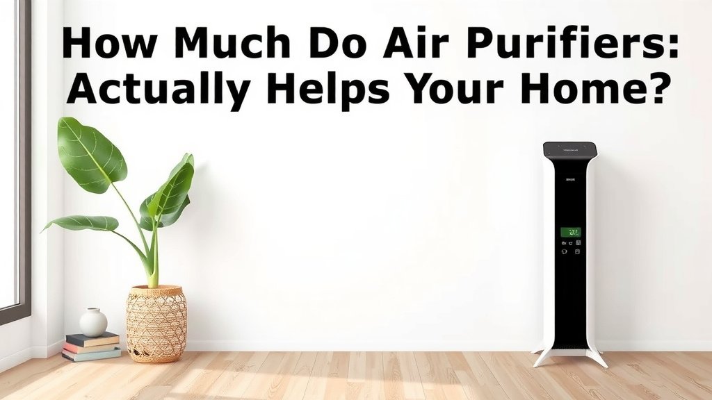 How Much Do Air Purifiers Actually Help Your Home?