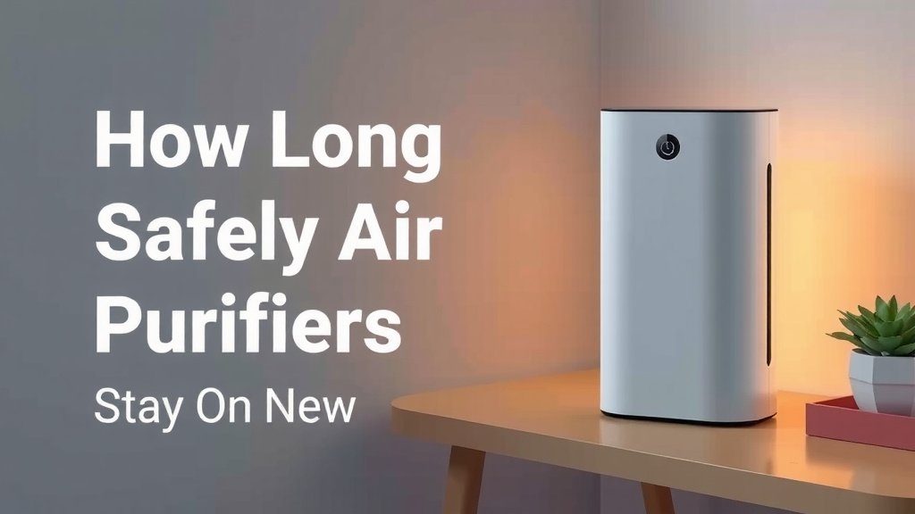 How Long Can Air Purifiers Stay On Safely