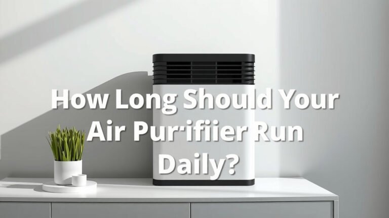 How Long Should Your Air Purifier Run Daily