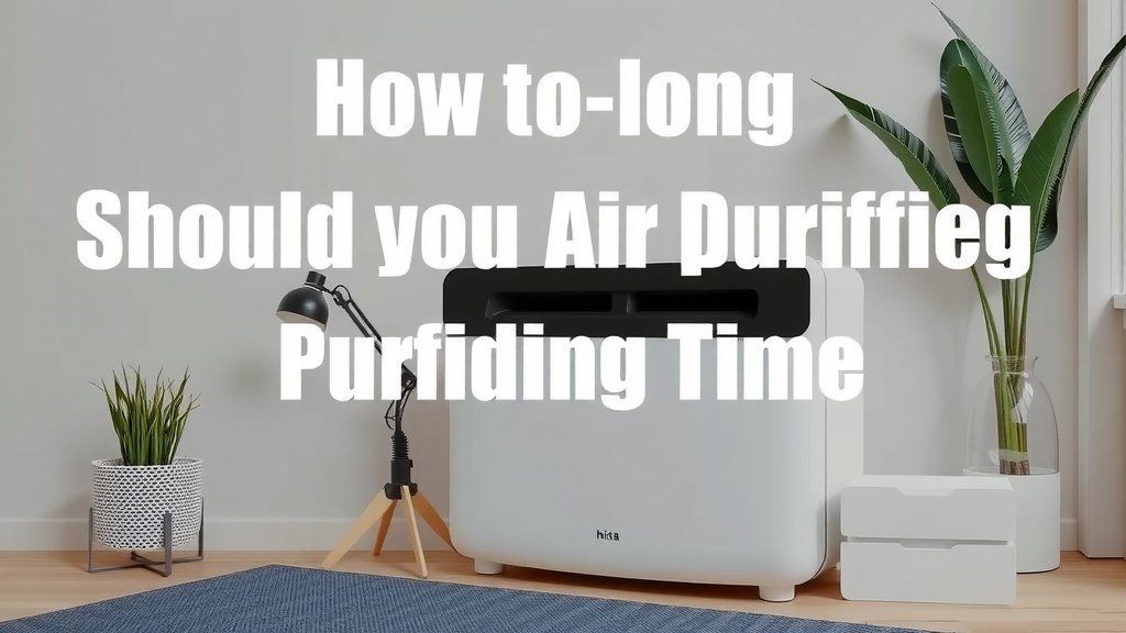 Optimizing Your Air Purifier's Running Time
