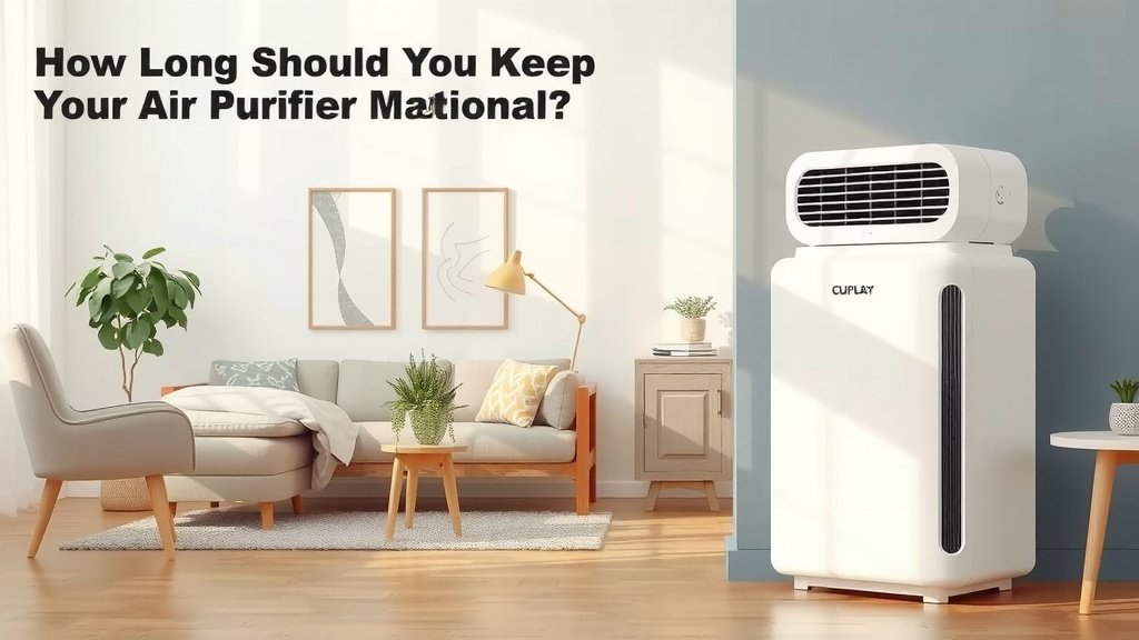 How Long Should You Keep Your Air Purifier Operational