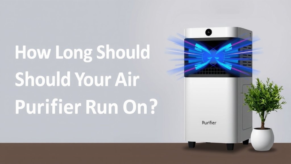 How Long Should Your Air Purifier Run