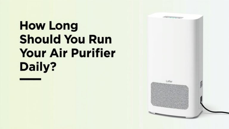 How Long Should You Run Your Air Purifier Daily