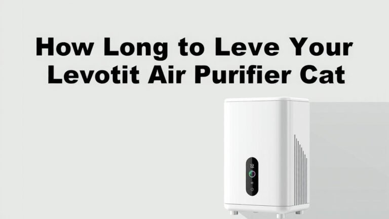 How Long to Run Your Levoit Air Purifier