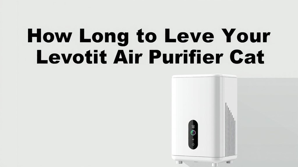 How Long to Run Your Levoit Air Purifier