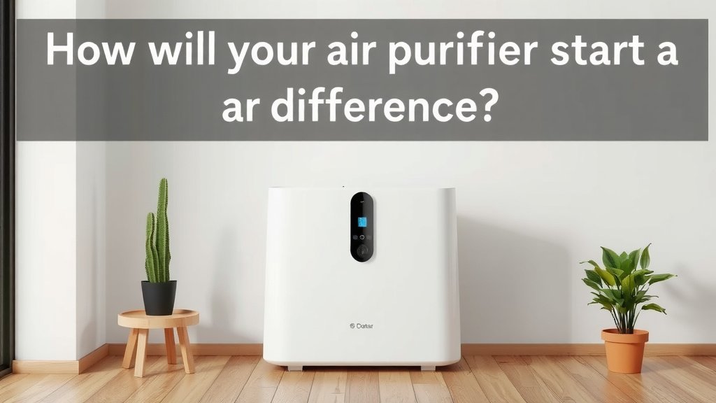 When Will Your Air Purifier Start Making a Difference?