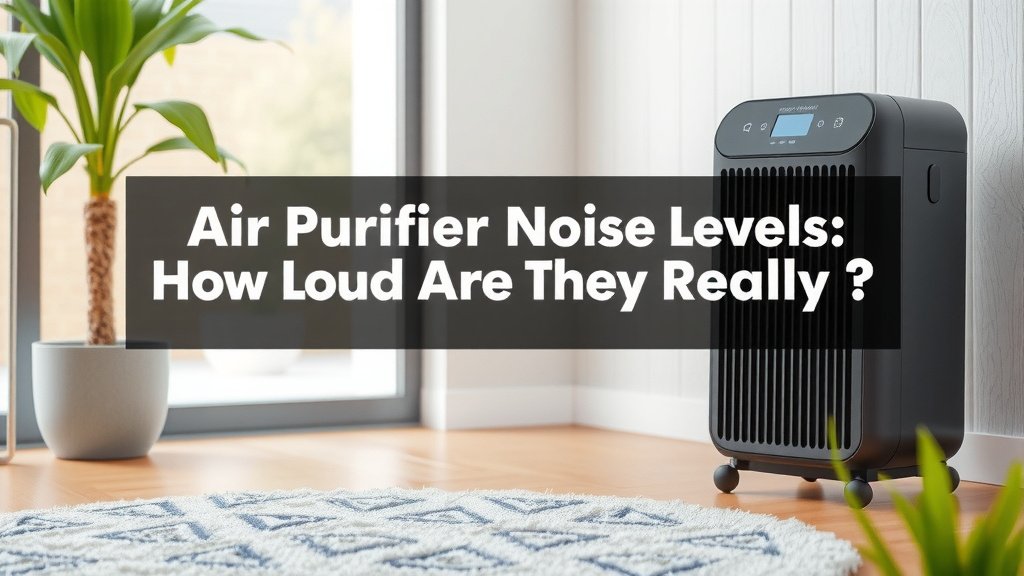 Understanding Air Purifier Sound Levels