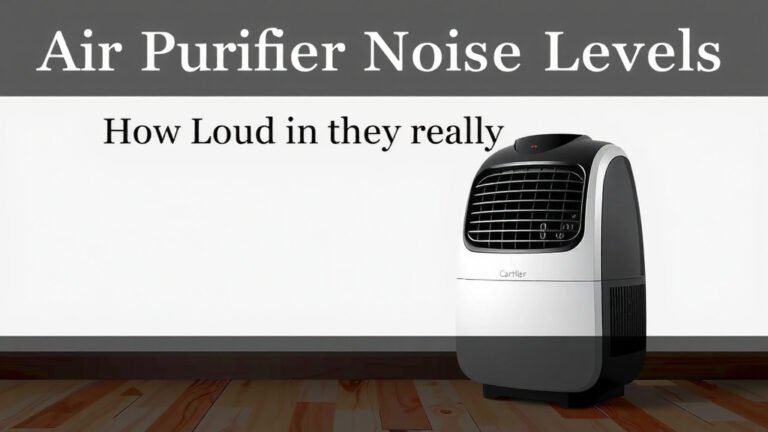 Air Purifier Noise Levels: How Loud Are They Really