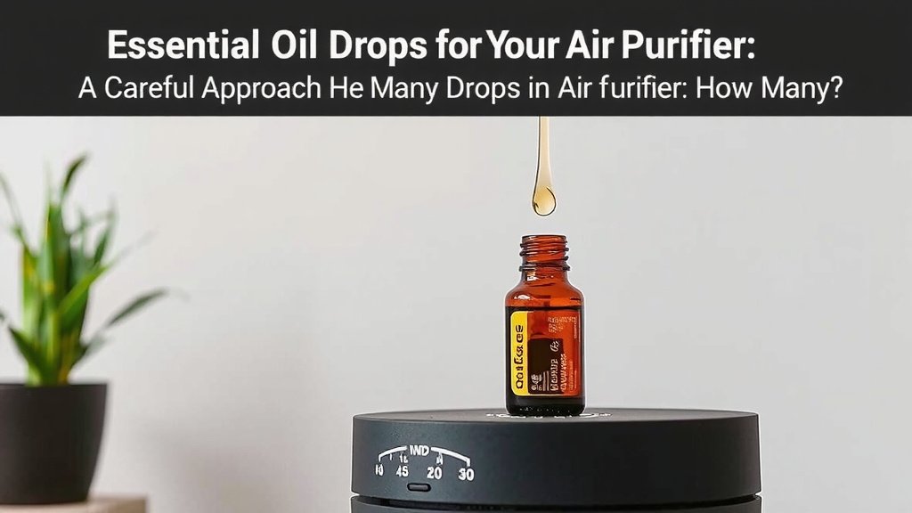 Adding Essential Oils to Your Air Purifier: A Careful Approach