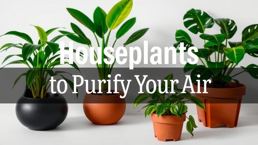 How Many Houseplants to Purify Your Air